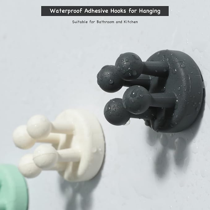 iBetterLife Bathroom Toothbrush Holders Wall Mounted - Image 5