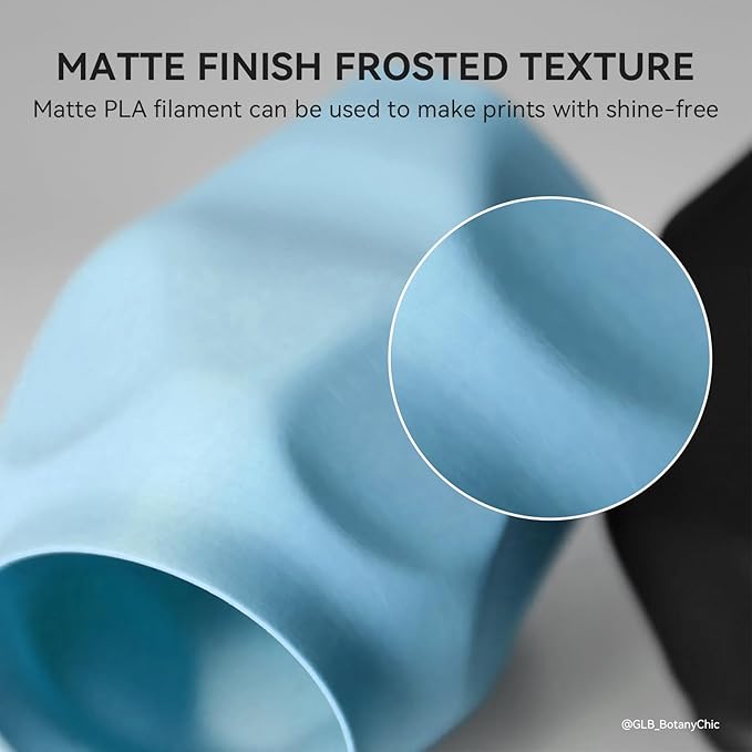TECBEARS Matte PLA Filament 10kg, PLA Matte 3D Printer Filament 1.75mm - Image 3