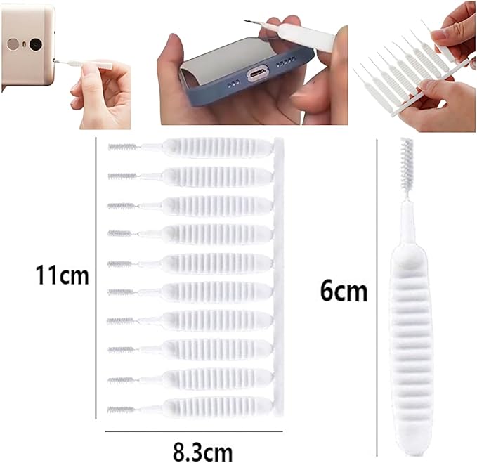 Gap Hole Anti-Clogging Cleaning Brush, 2025 Upgrade Shower Head Brush Shower - Image 2