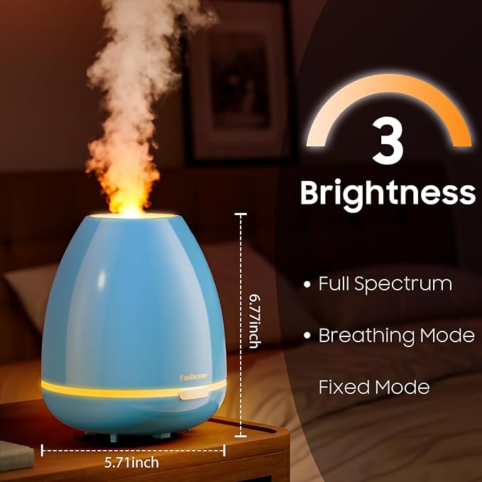 300ml Essential Oil Diffuser & Cool Mist Humidifier - Image 2