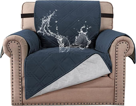 H.VERSAILTEX 100% Waterproof Sofa Slipcover Washable Armchair Cover Non-Slip by HVERSAILTEX