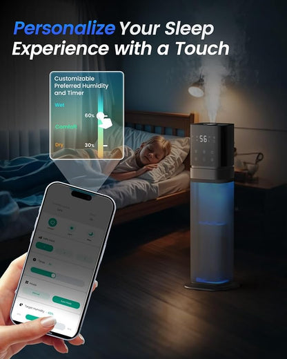 Smart Humidifier Large Room, 2.1Gal/8L Humidifiers - Image 5