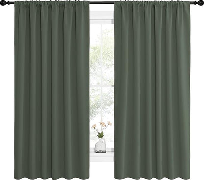 NICETOWN Bedroom Curtains Blackout Draperies - Image 2