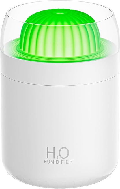 Cactus Mini Humidifier - 500ml USB Powered Portable Small Desktop Air by Unknown