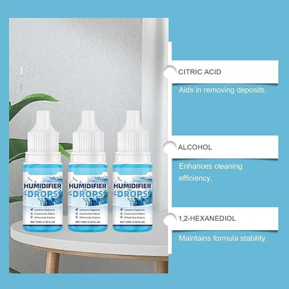 3 Pcs Humidifier Cleaner Drops – Water Treatment - Image 4
