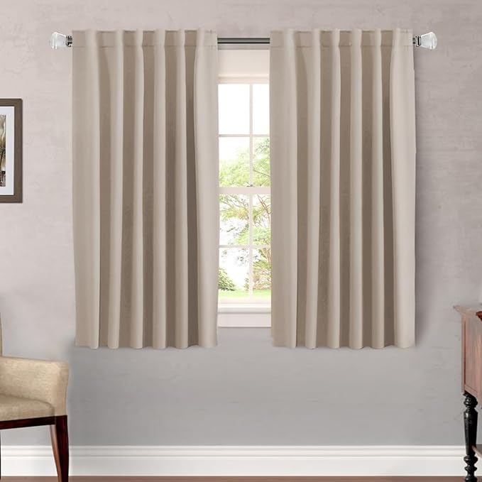 H.VERSAILTEX Blackout Curtains Thermal Insulated Window Treatment Panels Room by HVERSAILTEX