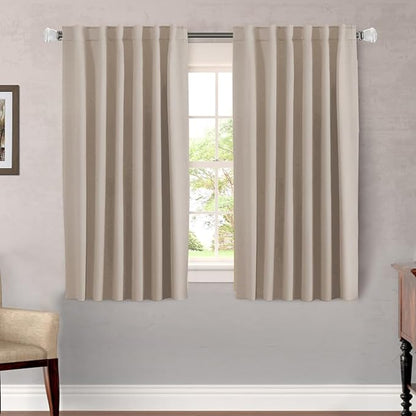 H.VERSAILTEX Blackout Curtains Thermal Insulated Window Treatment Panels Room by HVERSAILTEX