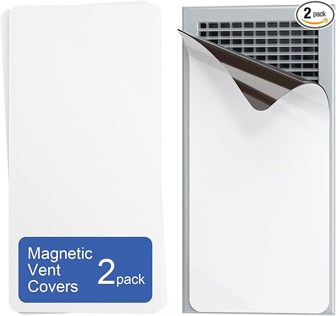 HOXHA Strong Magnetic Vent Covers, 5.5” × 12” Vent Cover Magnetic, Home and RV by HOXHA
