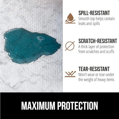 GORILLA GRIP DripGuard Shelf Liner, Non-Adhesive Drawer and Kitchen Cabinet - Image 4