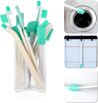 XINRUI 16 Pcs Small Household Cleaning Brushes, Deep Detail Crevice Cleaner - Image 3