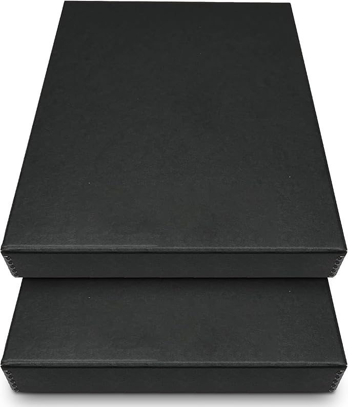 Golden State Art, Archival Folio Storage Box 16x20, Clamshell Design by GoldenStateArt