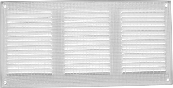 Vent Systems 12" x 6" Inch Scratch Resistant White Metal Vent Cover - Image 6