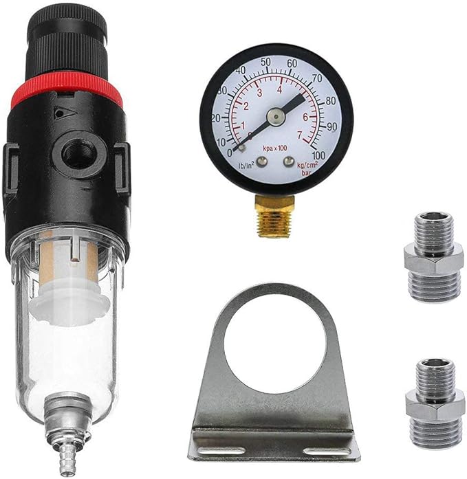 AFR-2000 Pressure Regulator Water Trap Filter by HUBEST
