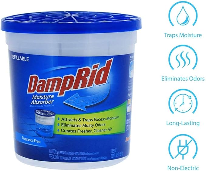 DampRid Lavender Vanilla Refillable Moisture Absorber - Image 4