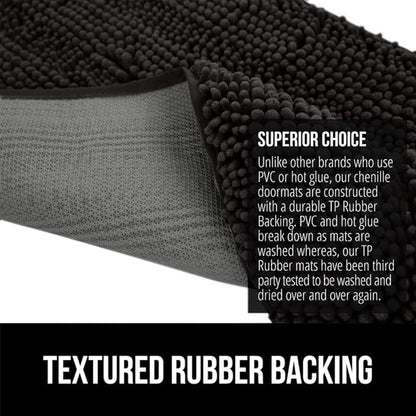 GORILLA GRIP SOAKSTOPPER Dog Door Mat, 60x36 Machine Washable Rug Absorbent - Image 5