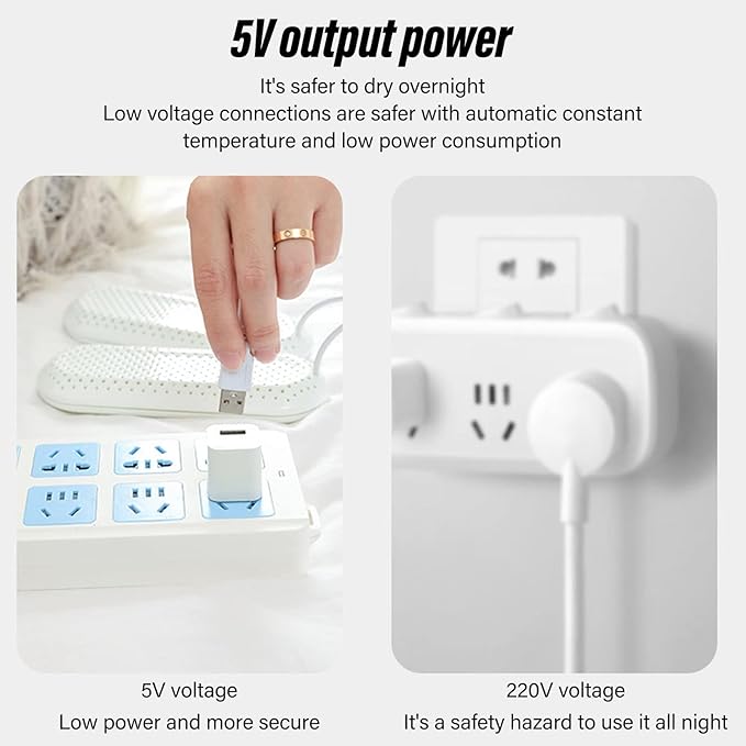 Household USB Shoe Dryer, Portable Boot Drying Student Dormitory Heater Adult - Image 6