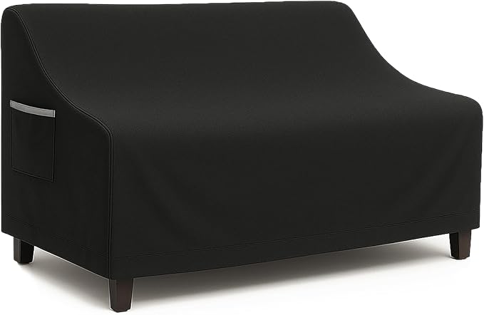 Waterproof Patio Loveseat Cover, 76W x 32.7D x 33H inches Heavy Duty 600D by CVFERQE