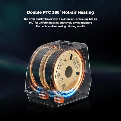Creality Filament Dryer Box, Dual-Spool Creality Space Pi Filament Dryer Plus - Image 4