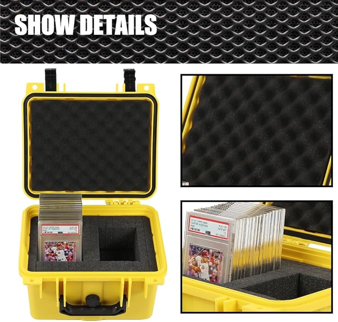 G-PLUS Graded Card Storage Box Fit BGS PSA SGC FGS Weatherproof Graded Sports - Image 6
