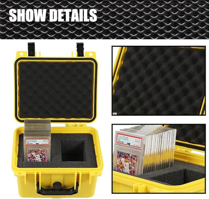 G-PLUS Graded Card Storage Box Fit BGS PSA SGC FGS Weatherproof Graded Sports - Image 6