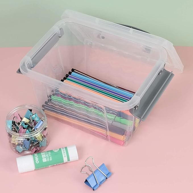 3 L Small Storage Bins, 6 Pack - Image 5