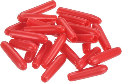 uxcell 20pcs Rubber End Caps 1.8mm ID Vinyl Round Tube Bolt Cap Cover Thread - Image 4