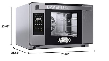 Cadco XAFT-03HS-LD Bakerlux LED Panel Heavy-Duty Countertop Convection Oven - Image 2
