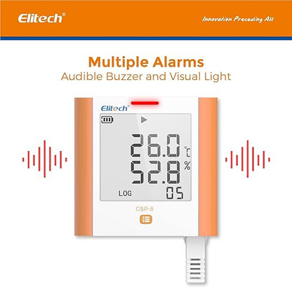 Elitech Digital Temperature Humidity Data Logger Medical Refrigerator - Image 4