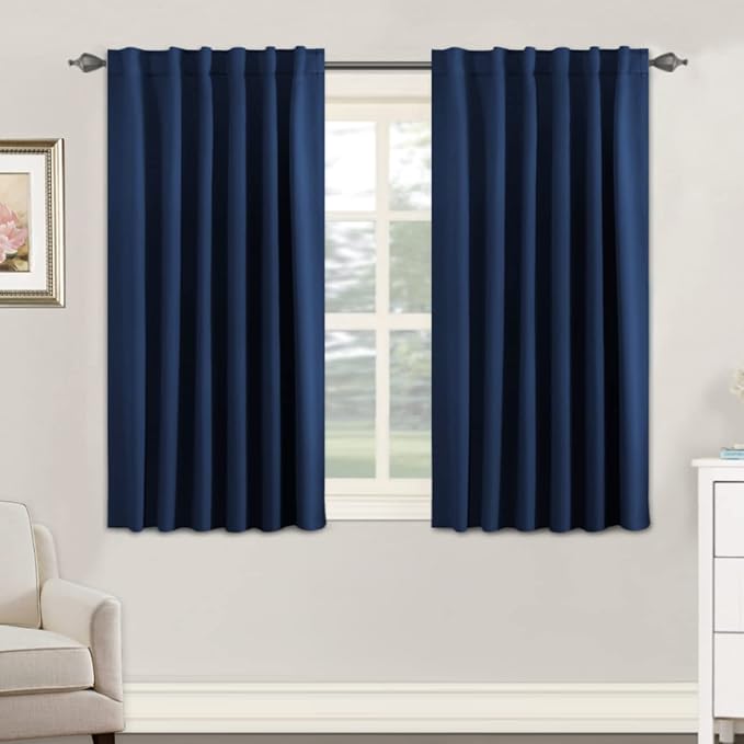 H.VERSAILTEX Blackout Curtains Thermal Insulated Window Treatment Panels Room by HVERSAILTEX