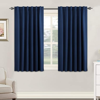 H.VERSAILTEX Blackout Curtains Thermal Insulated Window Treatment Panels Room by HVERSAILTEX