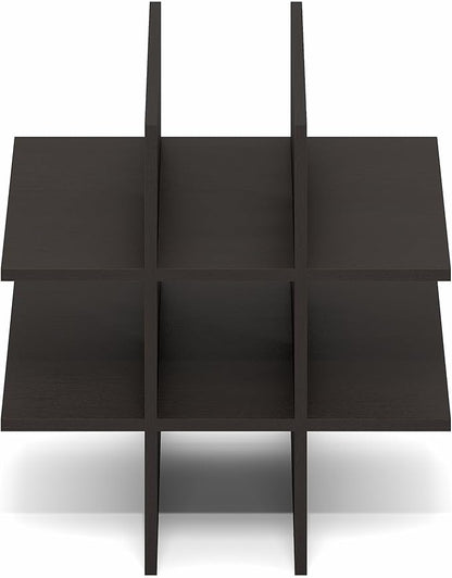 Furinno Cubicle Cube Insert, 9-Compartment Cube Organizer, Geometric Shelf - Image 10