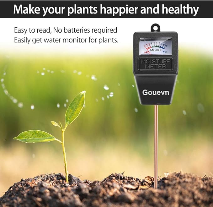 Soil Moisture Meter, Plant Moisture Meter Indoor & Outdoor, Hygrometer Moisture - Image 2