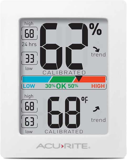 AcuRite Humidity Meter Hygrometer and Indoor Digital Thermometer by AcuRite