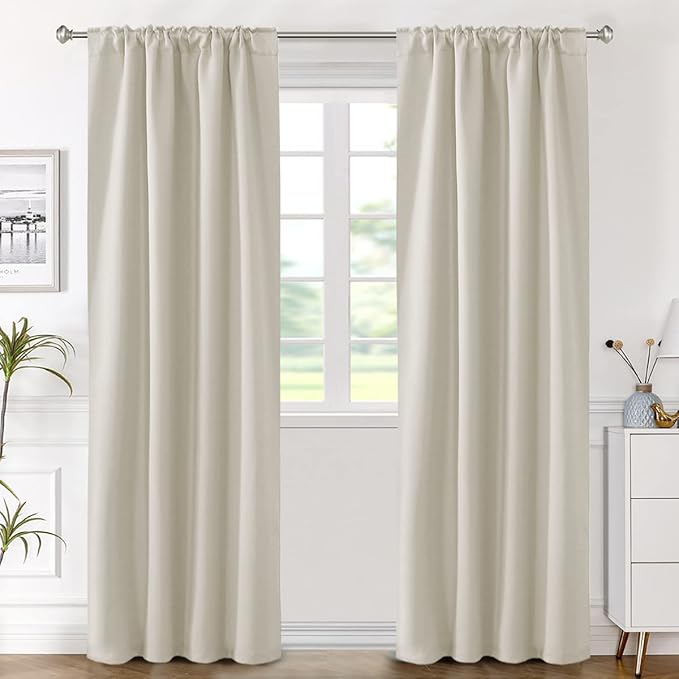 H.VERSAILTEX Light Reducing Curtains Thermal Insulated Window Treatment Panels - Image 2