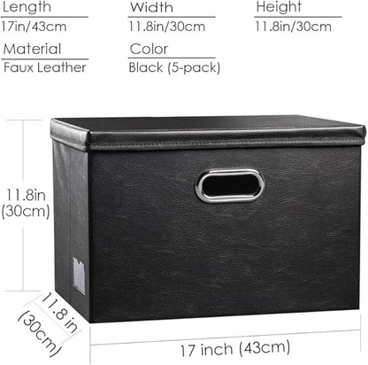 PRANDOM Large Stackable Storage Boxes - Image 5