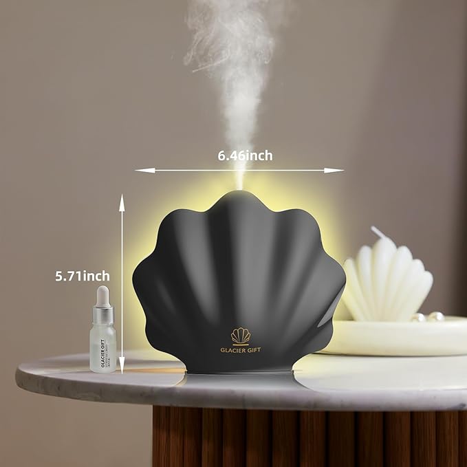 Essential Oil Diffuser 260ML, Shell Aroma Diffuser - Image 3