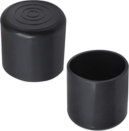 20Pcs Round Rubber Furniture Leg Caps 1"/25mm Vinyl Flexible Chair Leg Floor - Image 2