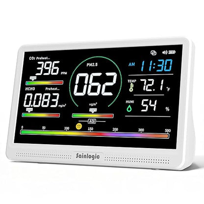 Sainlogic 16 in 1 Professional Air Quality Monitor Indoor by Sainlogic