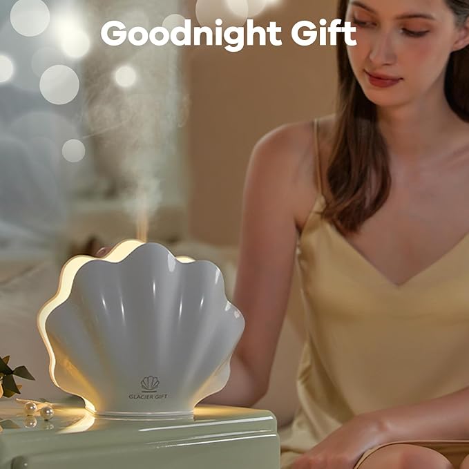 Essential Oil Diffuser 260ML, Shell Aroma Diffuser - Image 7