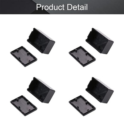 Fielect 8Pcs Dustproof Electronic Junction Box Plastic Enclosure Project Box - Image 4