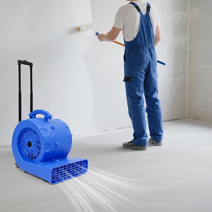 750W Multi-functional Floor Dryer, Powerful All-Copper Motor, 3 Adjustable - Image 3