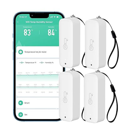 WiFi Thermometer Hygrometer: Smart Temperature Humidity Sensor by GaoducashforSmartLife