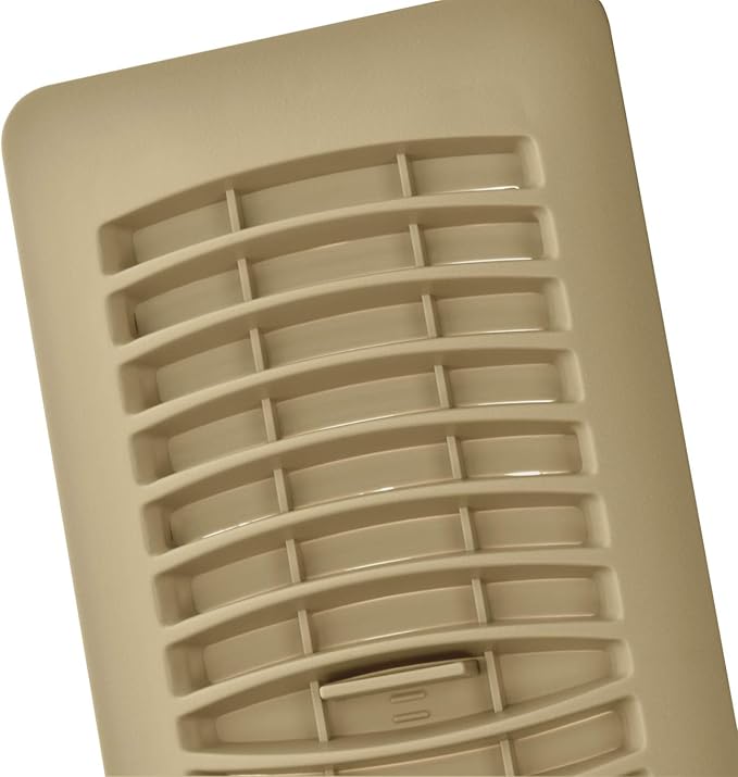 Imperial RG1445 Louvered Plastic Floor Register, 4x10 Inch, 5 Pack - Image 3