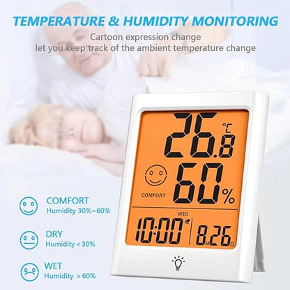 Digital Indoor Thermometer for Room, Smart Temperature Humidity Monitor - Image 5