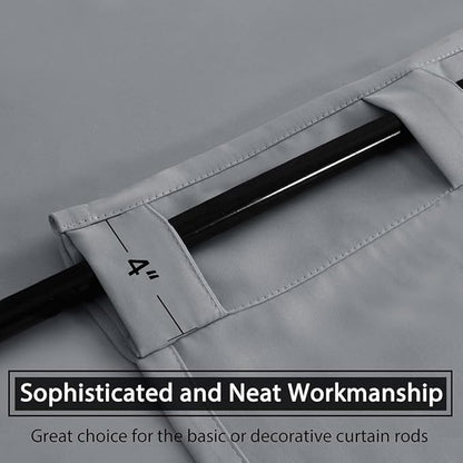 H.VERSAILTEX Blackout Curtains Thermal Insulated Window Treatment Panels Room - Image 9