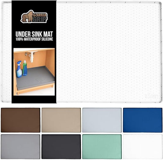 GORILLA GRIP Waterproof Silicone Under Sink Mat by GorillaGrip