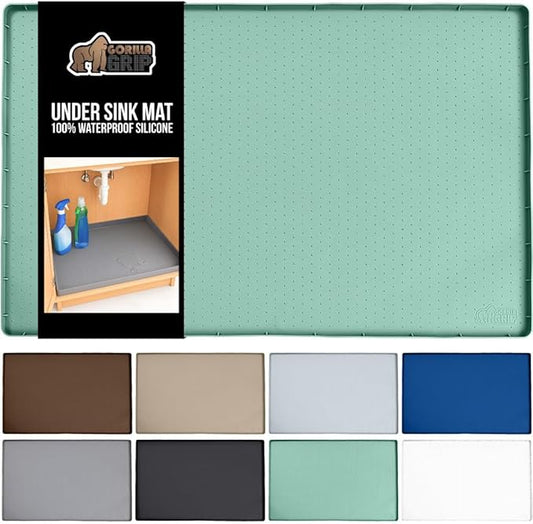 GORILLA GRIP Waterproof Silicone Under Sink Mat by GorillaGrip