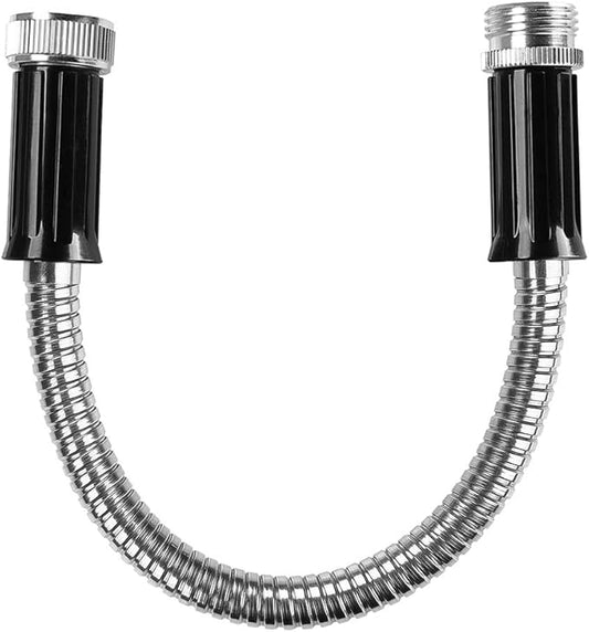 Beaulife Metal Short Garden Hose 1 Foot Connectors, Drainage Hose by Beaulife