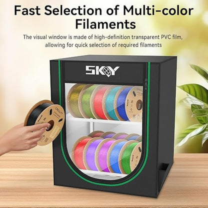 3D Printer Filament Storage Box, Storage Rack - Image 7