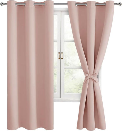 Hiasan Room Darkening Curtains for Bedroom, Energy Saving Window Curtain Panels - Image 6